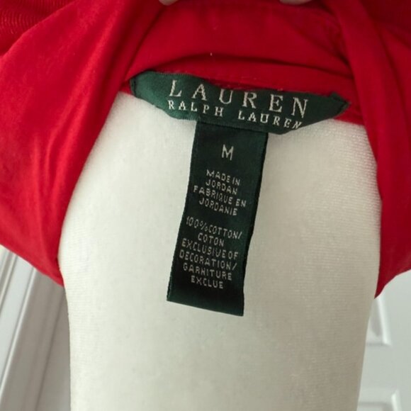 Ralph Lauren Long Sleeve Red Polo - Picture 7 of 7